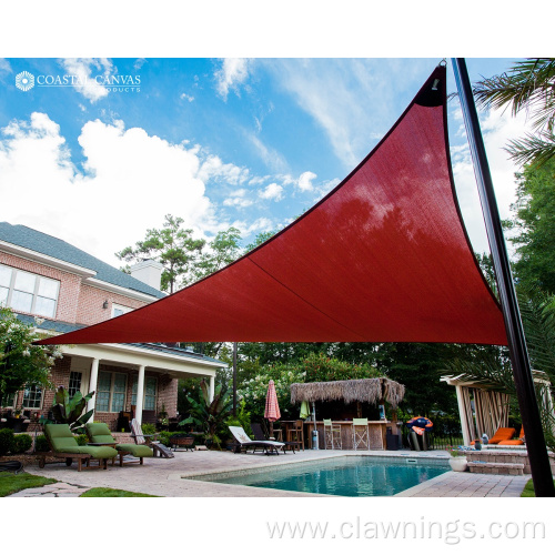 Triangle SunShade Sail Screen Canopy Outdoor Patio Cover